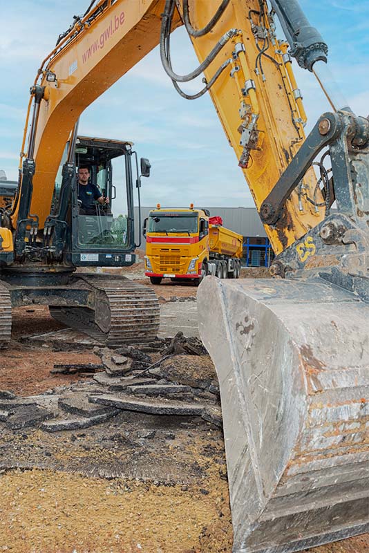 GWL grondwerken: afgraven en bouwrijp maken van terreinen